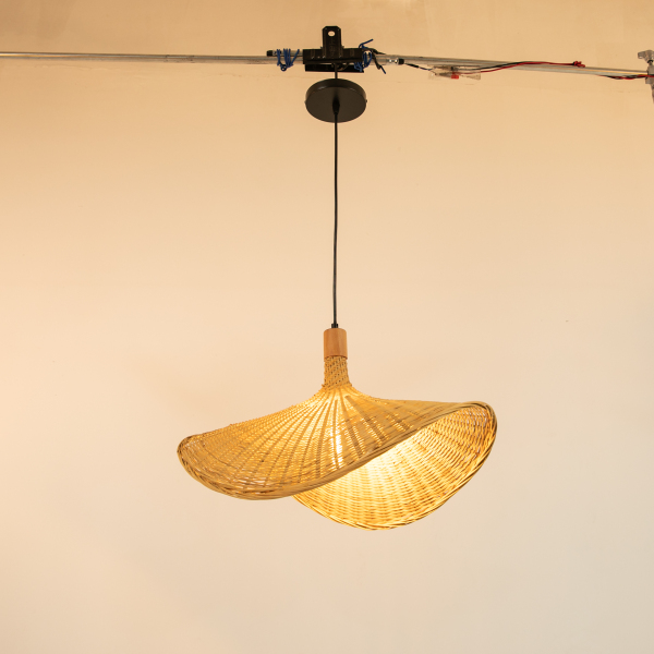 Lampe pendante, luminaire suspendu tissé, lampe de plafond pour salle à manger, cuisine et entrée