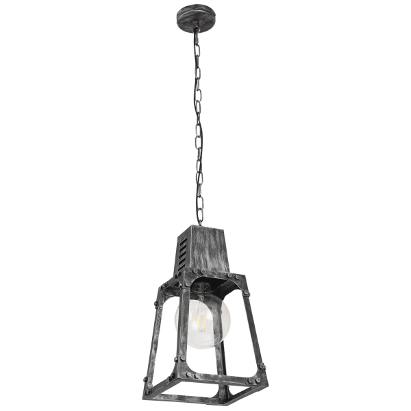 Lustres de ferme pour salle à manger, luminaire rustique pour îlot de cuisine, luminaire suspendu linéaire à 1 lumière, plafonnier carré en métal