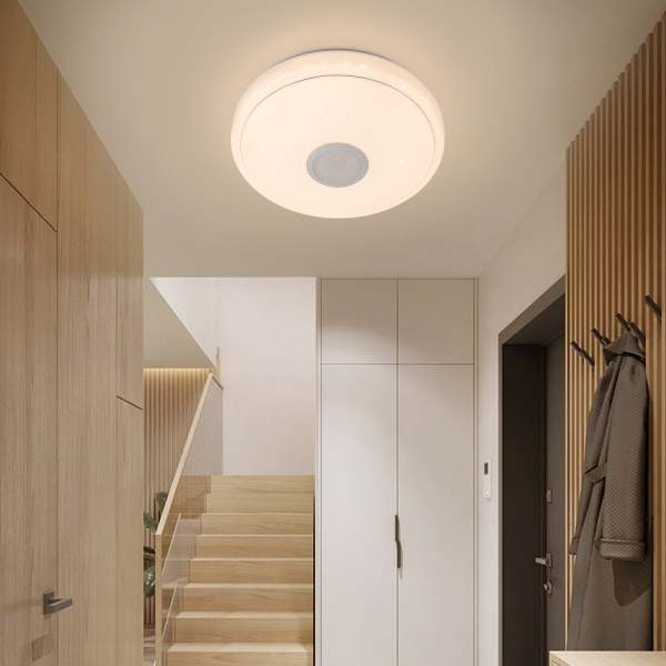Plafonnier, plafonnier LED, lampe à changement de couleur avec télécommande