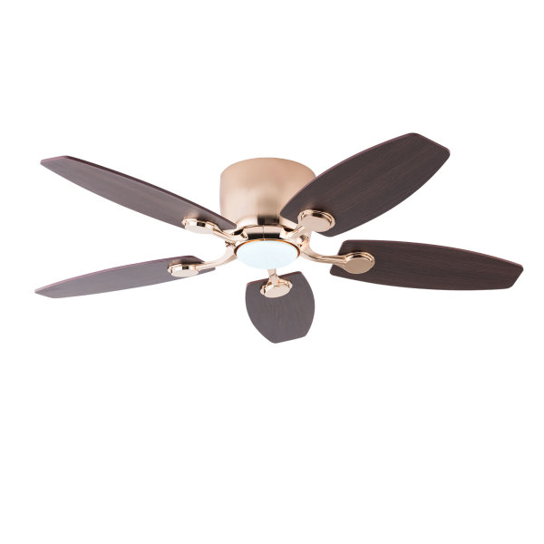 Ventilateur de plafond 42" avec lumière LED et télécommande, ventilateur de plafond avec lumière 3 couleurs (Or + couleur bois foncé) Ventilateur de plafond 42" avec lumière LED et télécommande, ventilateur de plafond avec lumière 3 couleurs (Or + couleur bois foncé)