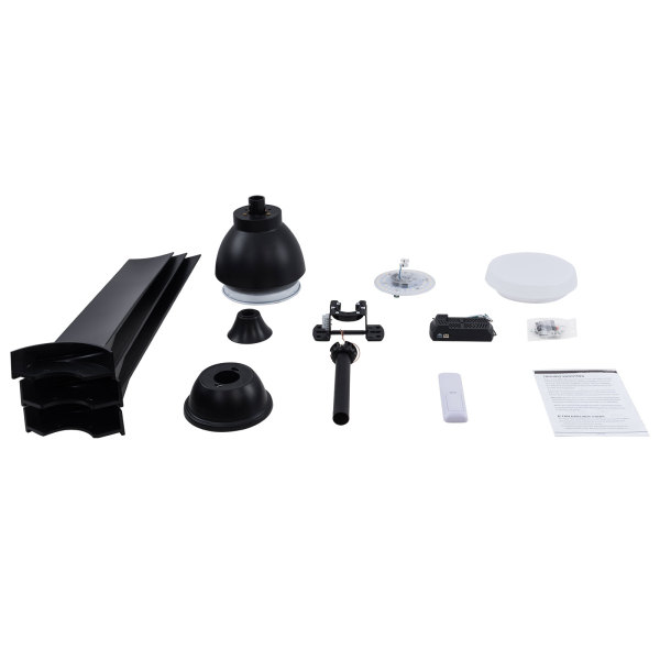 Lampe suspendue avec ventilateur de 42 pouces, inverseur de température Lampe suspendue avec ventilateur de 42 pouces, inverseur de température