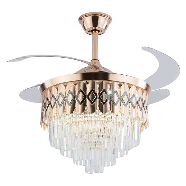 Ventilateur de plafond moderne, ventilateur de plafond 42 pouces, ventilateur de plafond avec télécommande