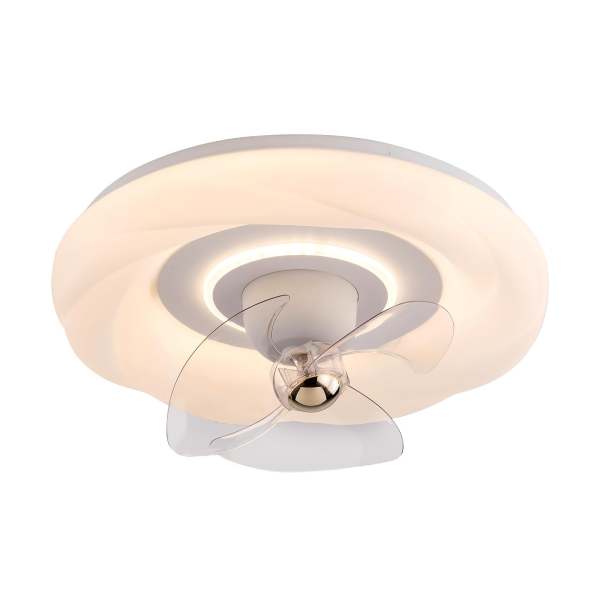 Ventilateur de Plafond avec lumières - Lumière de Ventilateur à 6 Vitesses avec télécommande pour chambre à coucher, salon et salle à manger