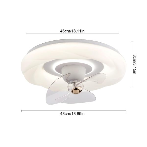 Ventilateur de Plafond avec lumières - Lumière de Ventilateur à 6 Vitesses avec télécommande pour chambre à coucher, salon et salle à manger Ventilateur de Plafond avec lumières - Lumière de Ventilateur à 6 Vitesses avec télécommande pour chambre à coucher, salon et salle à manger