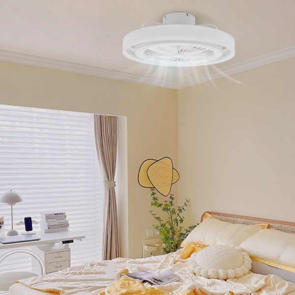 Ventilateur de plafond moderne 36W avec télécommande à intensité variable de lumière LED de ventilateur d'éclairage
