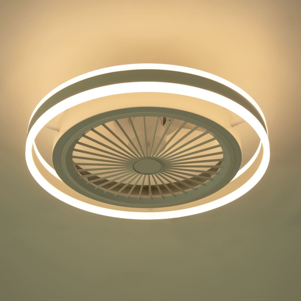 Ventilateur de plafond moderne 36W avec télécommande à intensité variable de lumière LED de ventilateur d'éclairage Ventilateur de plafond moderne 36W avec télécommande à intensité variable de lumière LED de ventilateur d'éclairage