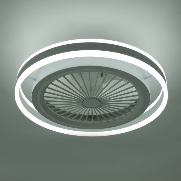 Ventilateur de plafond moderne 36W avec télécommande à intensité variable de lumière LED de ventilateur d'éclairage