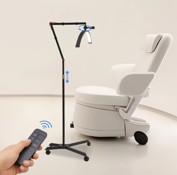 Lampe croissant d'extension de cils, éclairage de beauté, lampadaire LED