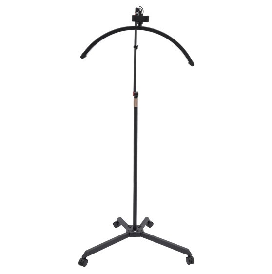 Lampe croissant d'extension de cils, éclairage de beauté, lampadaire LED
