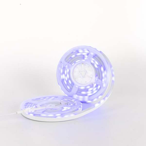 Lumières de corde de LED de 16,4 pieds, lumières de corde de LED flexibles, lumières RVB imperméables, lumières de bande de LED