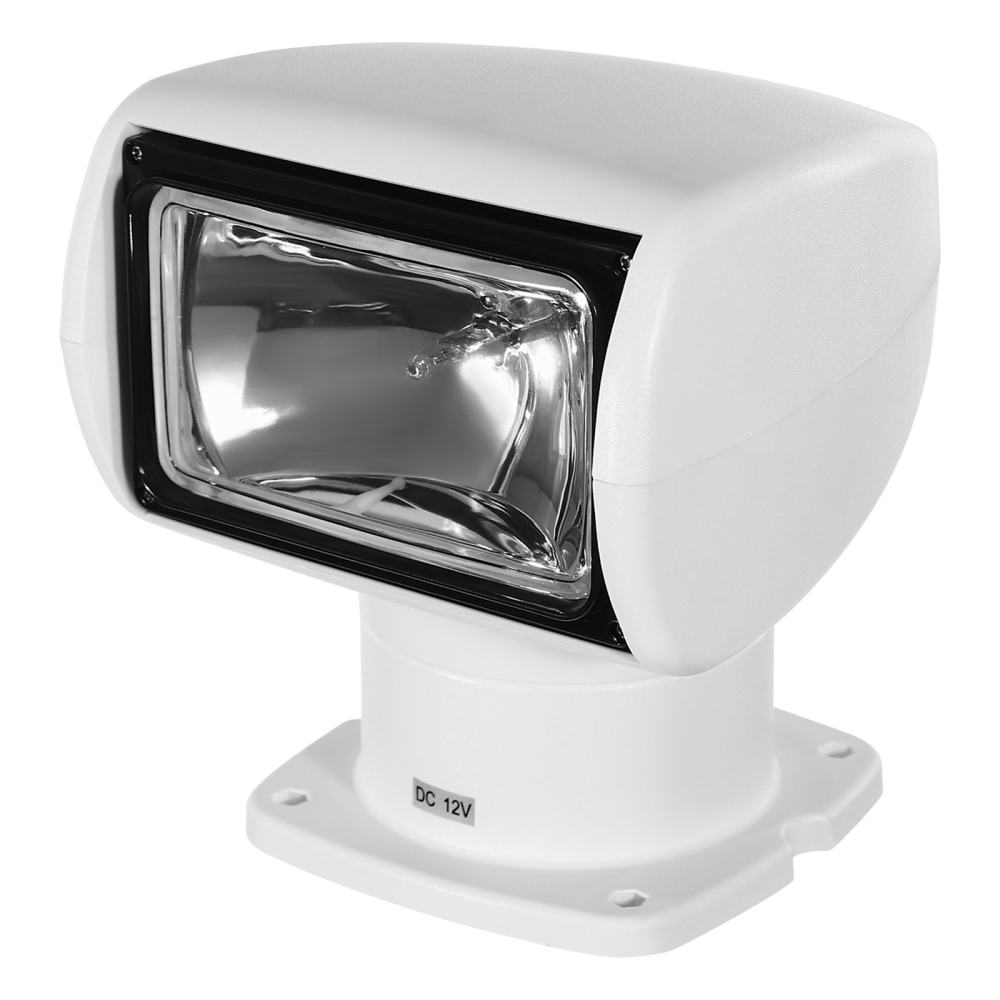 Projecteur Marine OnSaya 100W - 2500LM - Télécommande - Rotation 360° Et Inclinaison 72° - DC 12V/24V - IP65 étanche - Pour Bateau, Camion, Recherche