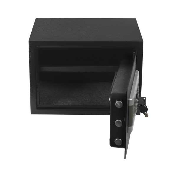 Coffre-fort de style Na-25-EF, coffre-fort de sécurité à clavier numérique, coffre-fort de dépôt d'argent - Noir