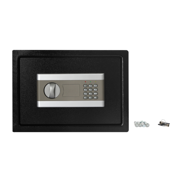 Coffre-fort de style Na-25-EF, coffre-fort de sécurité à clavier numérique, coffre-fort de dépôt d'argent - Noir