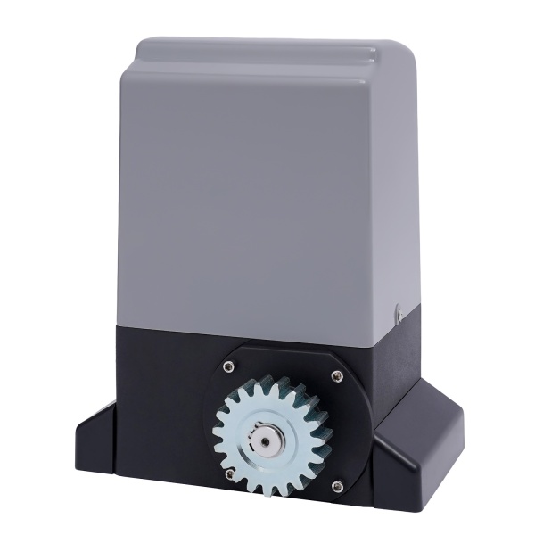 CNCEST Ouvre-porte coulissante électrique 550W Télécommande 1200 kg Serrure à combinaison Ouvre-porte de garage coulissant