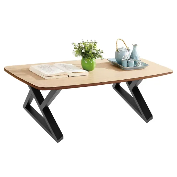 Pieds de meubles industriels rustiques, 2 pièces, pieds de Table en Tube carré pour bricolage, pieds de banc 40cm (noir)