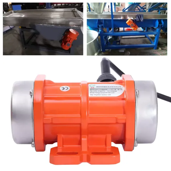 Moteur à vibration électrique monophasé AC 3000 tr/min Moteur à vibration asynchrone Câble vibrateur de béton étanche IP65 (40 W)