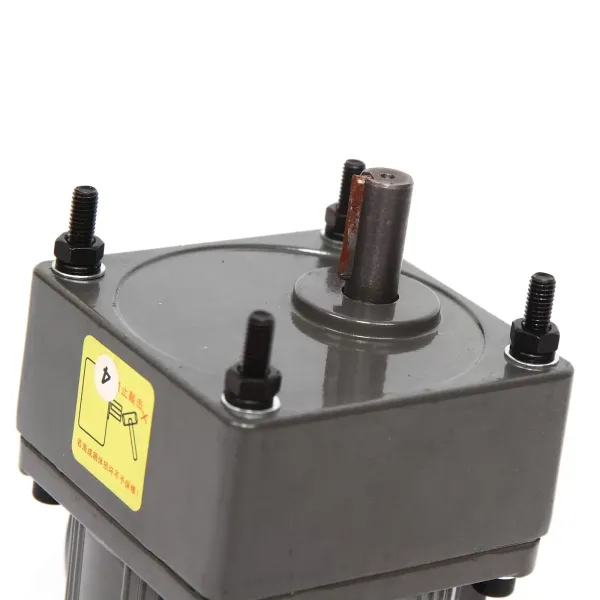 Motoreducteur Électrique AC 220V Moteur à Engrenages Asynchrone Monophasé 40W avec Régulateur de Vitesse (15K), 9 Tours/Min