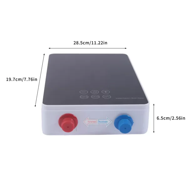 Chauffe-eau électrique 6010 W - Chauffe-eau électrique à Température Constante - 220 V - Support mural pour Salle de bain