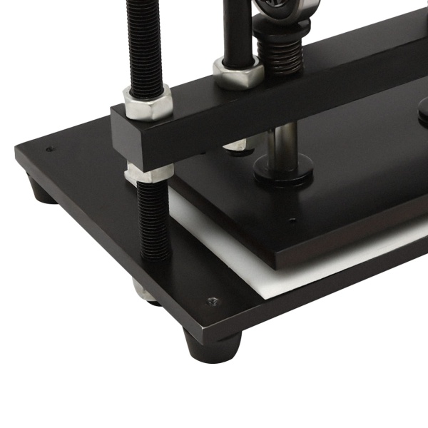 Presse à gaufrer 260 x 160 mm - Machine de poinçonnage et machine à gaufrer - Découpe manuelle en cuir pour couper différents matériaux (0-10 mm)