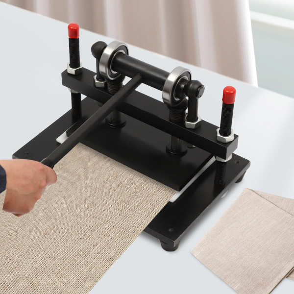 Presse à gaufrer 260 x 160 mm - Machine de poinçonnage et machine à gaufrer - Découpe manuelle en cuir pour couper différents matériaux (0-10 mm)