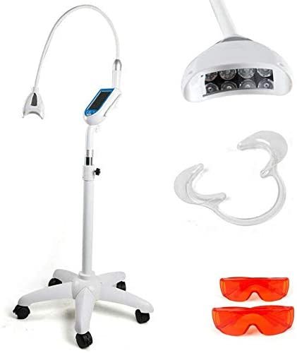 Lampe de Blacnchiment LED Blanchiment des Dents Blanchiment Oral Machine à Blanchiment Machine Blanchissant avec Lumière Bleue/Rouge