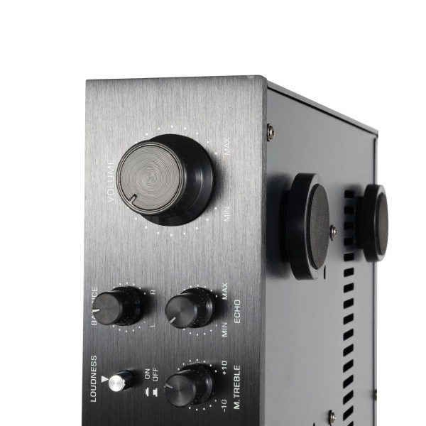 Mini amplificateur de puissance HiFi Bluetooth 600 W - Amplificateur numérique stéréo 4.2 FM / AM - Canal audio