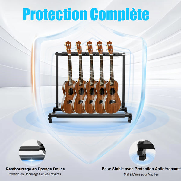 Support multiprise pour guitare basse