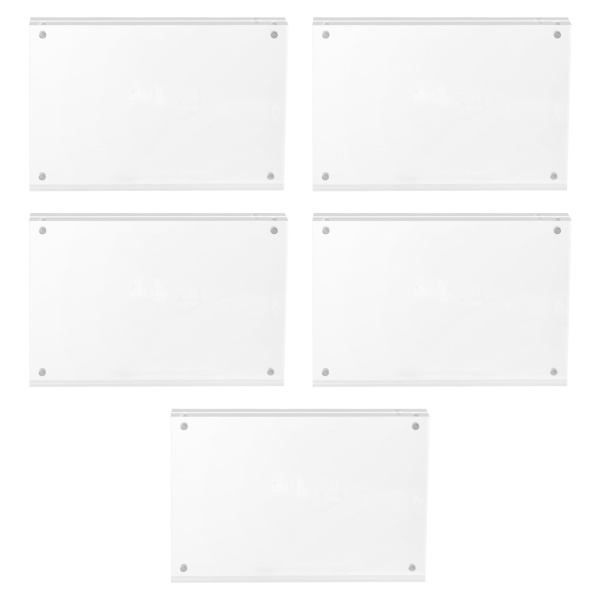 Cadres photo en acrylique Cadres photo transparents Cadre photo pour maisons Bureaux Utilisé pour afficher diverses photos 20*2*15cm Transparent Cadres photo en acrylique Cadres photo transparents Cadre photo pour maisons Bureaux Utilisé pour afficher diverses photos 20*2*15cm Transparent
