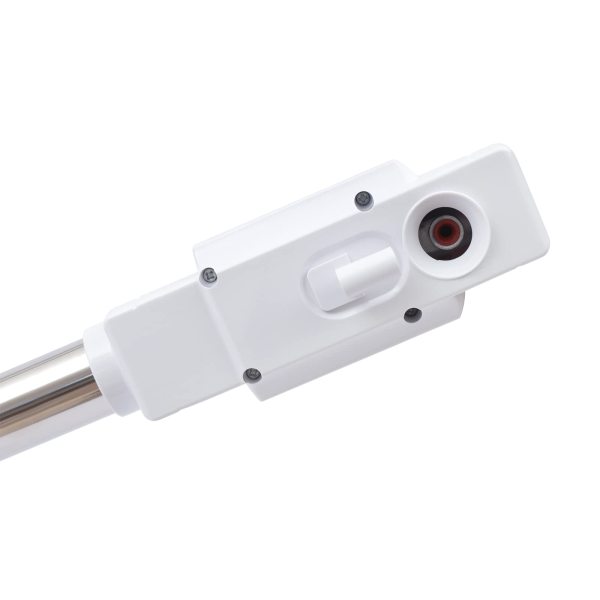 Pulvérisateur vapeur pour le visage avec fonction ozone et vapeur chaude - Buse rotative à 360° - Blanc - 750 W