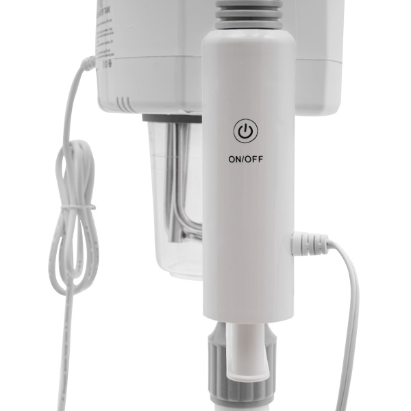 Vapeur à ozone 750 W 2 en 1 - Pour salon de beauté - Pour sauna facial - Phare - Brume chaude - 680 ml