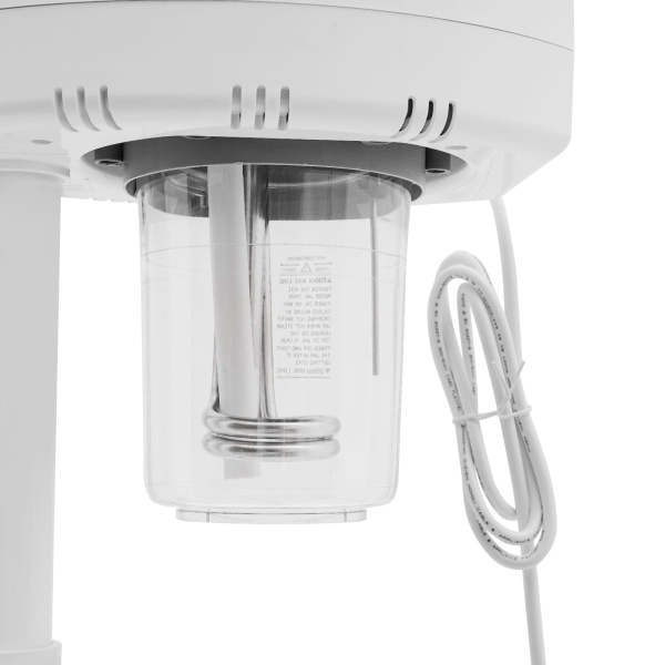 Vapeur à ozone 750 W 2 en 1 - Pour salon de beauté - Pour sauna facial - Phare - Brume chaude - 680 ml
