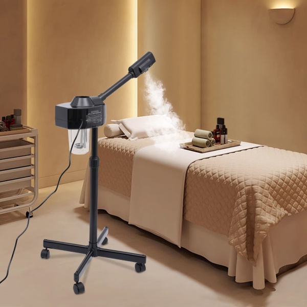Sauna Facial Visage Vaporisateur Facial Ozone Aromathérapie Soins Esthetique Ozone Visage Massage Spa