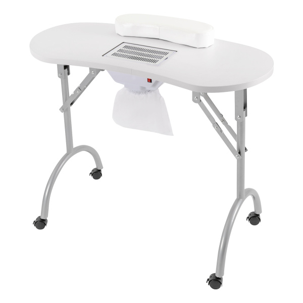 Table de manucure avec ventouse, table à ongles pliable, table de manucure portable