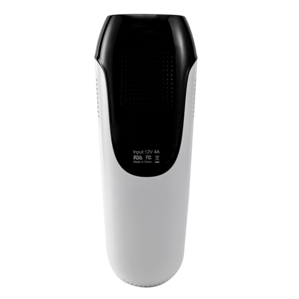 Appareil d'épilation, flashs d'épilation au laser pour femmes et hommes, indolore et durable (Noir)