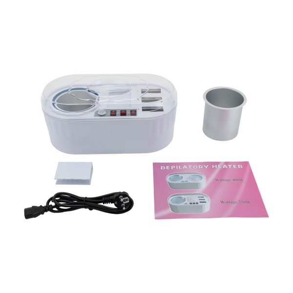 Chauffe-cire électrique, machine chauffe-cire pour épilation, 250 W, température réglable : 45-105 ℃/113-221 °F