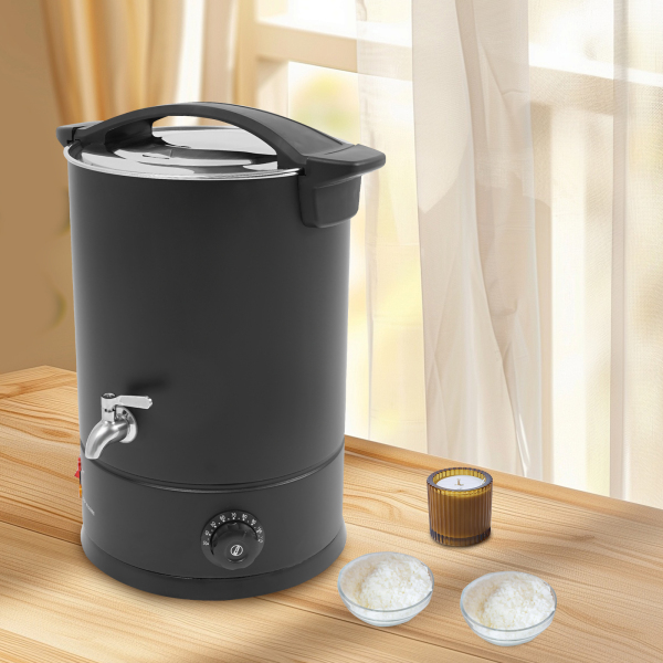 12L Wax Melt, Large Wax Melt, Electric Wax Melt Kit can be Used to melt as yy wax, paraffine wax, bee wax - Black