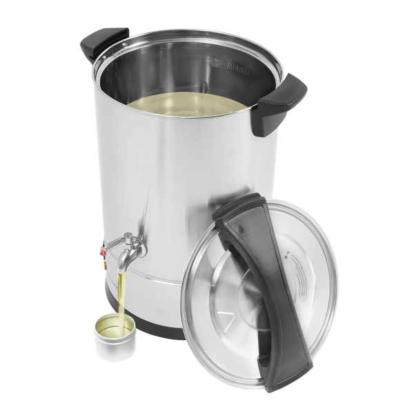 12L Wax Melt, Large Wax Melt, Electric Wax Melt Kit can be Used to melt as yy wax, paraffine wax, bee wax - Silver