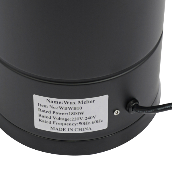 10L Wax Melt, Large Wax Melt, Electric Wax Melt Kit can be Used to melt as yy wax, paraffine wax, bee wax - Black 10L Wax Melt, Large Wax Melt, Electric Wax Melt Kit can be Used to melt as yy wax, paraffine wax, bee wax - Black