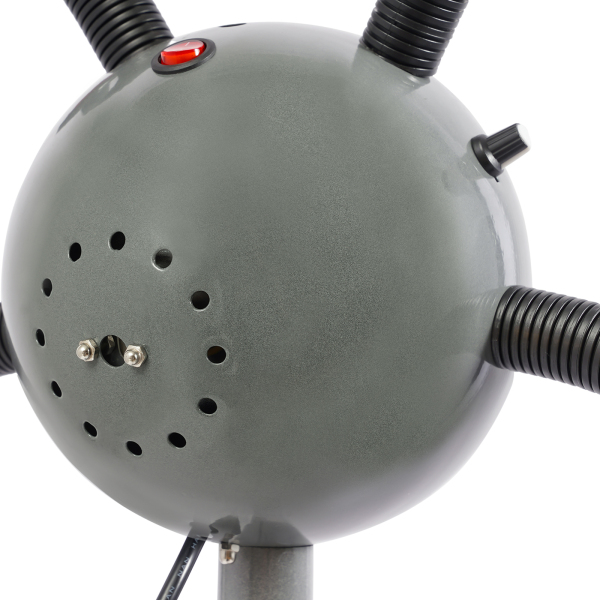 Lampe chauffante infrarouge à 5 têtes, chauffage de coiffure réglable en hauteur, lampe chauffante de salon
