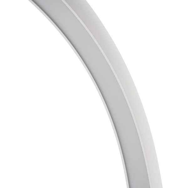Lumière LED demi-lune, avec luminosité réglable 2700K-5600K, lampe à ongles demi-lune de bureau, blanche Lumière LED demi-lune, avec luminosité réglable 2700K-5600K, lampe à ongles demi-lune de bureau, blanche