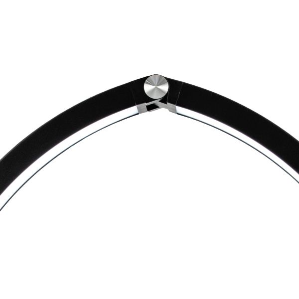 CNCEST lampe de bureau à ongles demi-lune lampe de table demi-lune avec contrôleur filaire et télécommande lampe de maquillage cosmétique demi-lune