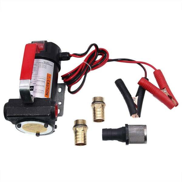 Kit de pompe à diesel électrique, 40 l/min, 12 V, 175 W, pompe d'aspiration pour huile, pompe de transmission Kit de pompe à diesel électrique, 40 l/min, 12 V, 175 W, pompe d'aspiration pour huile, pompe de transmission