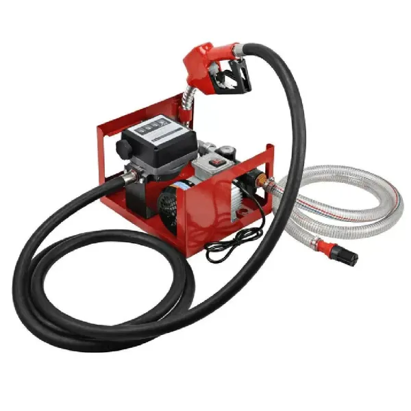 Pompe à fioul, pompe diesel électrique auto-amorçante 550 W 60 L 3600 l/h