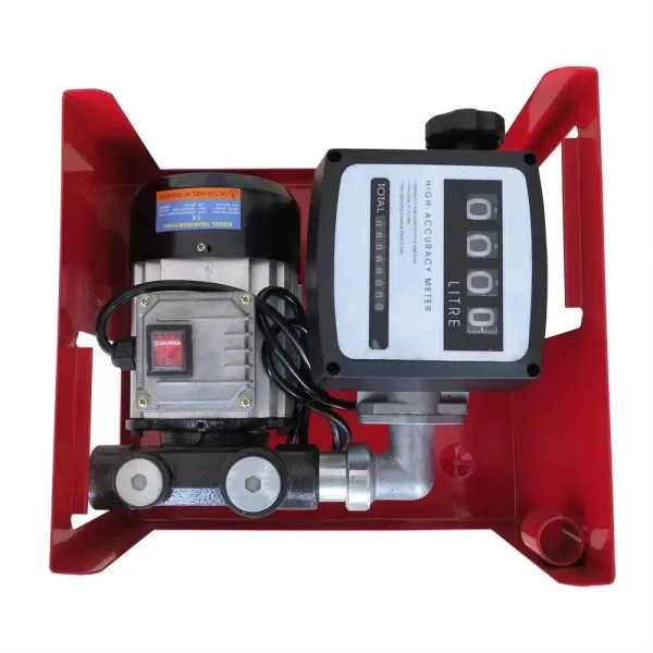 Pompe à fioul, pompe diesel électrique auto-amorçante 550 W 60 L 3600 l/h