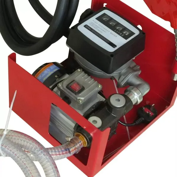 Pompe à fioul, pompe diesel électrique auto-amorçante 550 W 60 L 3600 l/h
