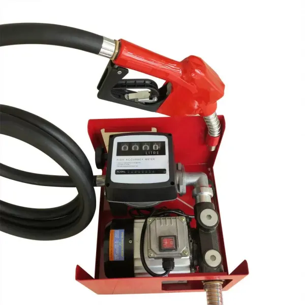 Pompe à fioul, pompe diesel électrique auto-amorçante 550 W 60 L 3600 l/h