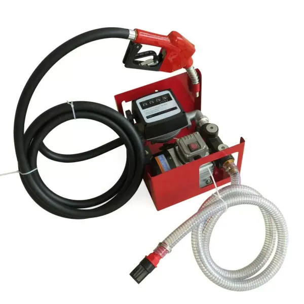 Pompe à fioul, pompe diesel électrique auto-amorçante 550 W 60 L 3600 l/h