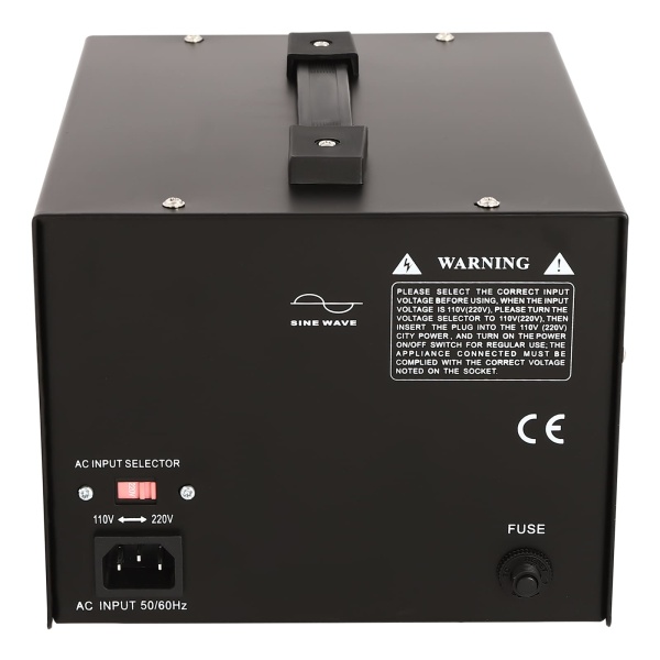 Convertisseur de tension 110 V-220 V/220 V-110 V USA Transformateur vers prise européenne automatique Step Up & Step Down (1000 W)