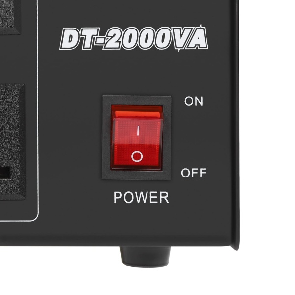 Convertisseur de tension 110 V-220 V/220 V-110 V USA Transformateur vers prise européenne automatique Step Up & Step Down (1600 W) Convertisseur de tension 110 V-220 V/220 V-110 V USA Transformateur vers prise européenne automatique Step Up & Step Down (1600 W)