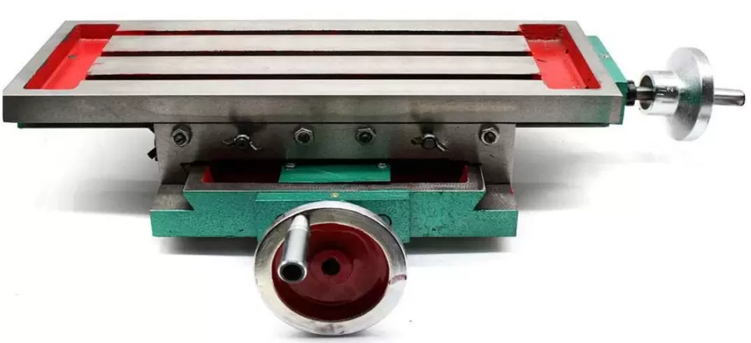 Dwarswerktafel, multifunctionele freestafel, werktafel, freesmachine, gereedschapsmachine (450 x 170 mm)